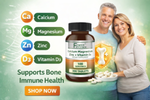 CALCIUM MAGNÉSIUM ZINC ET VITAMINE D3 : 300 COMPRIMÉS : 15000 FRCS 